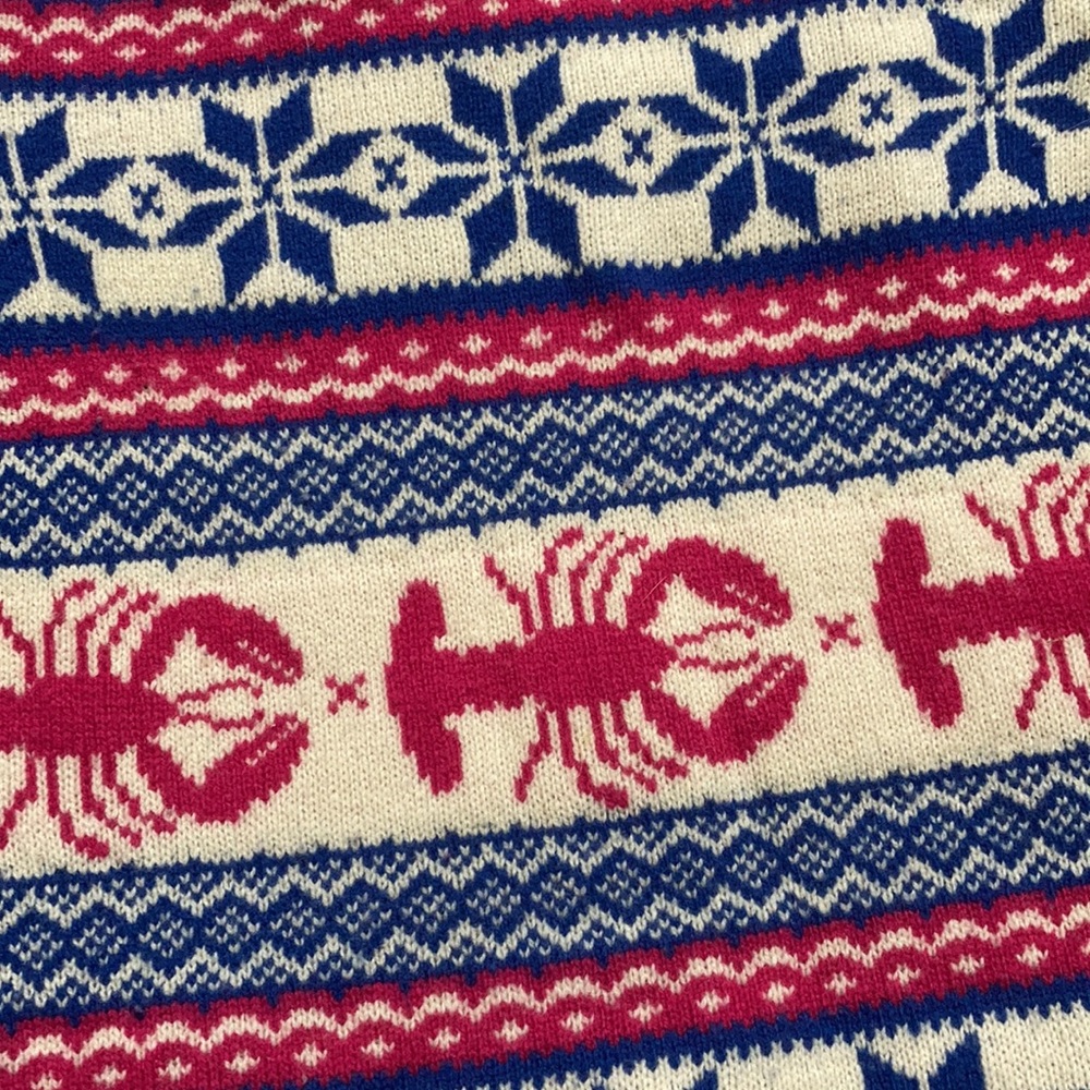 Vineyard Vines Fair Isle Lobster Sweater - Picture 3 of 8
